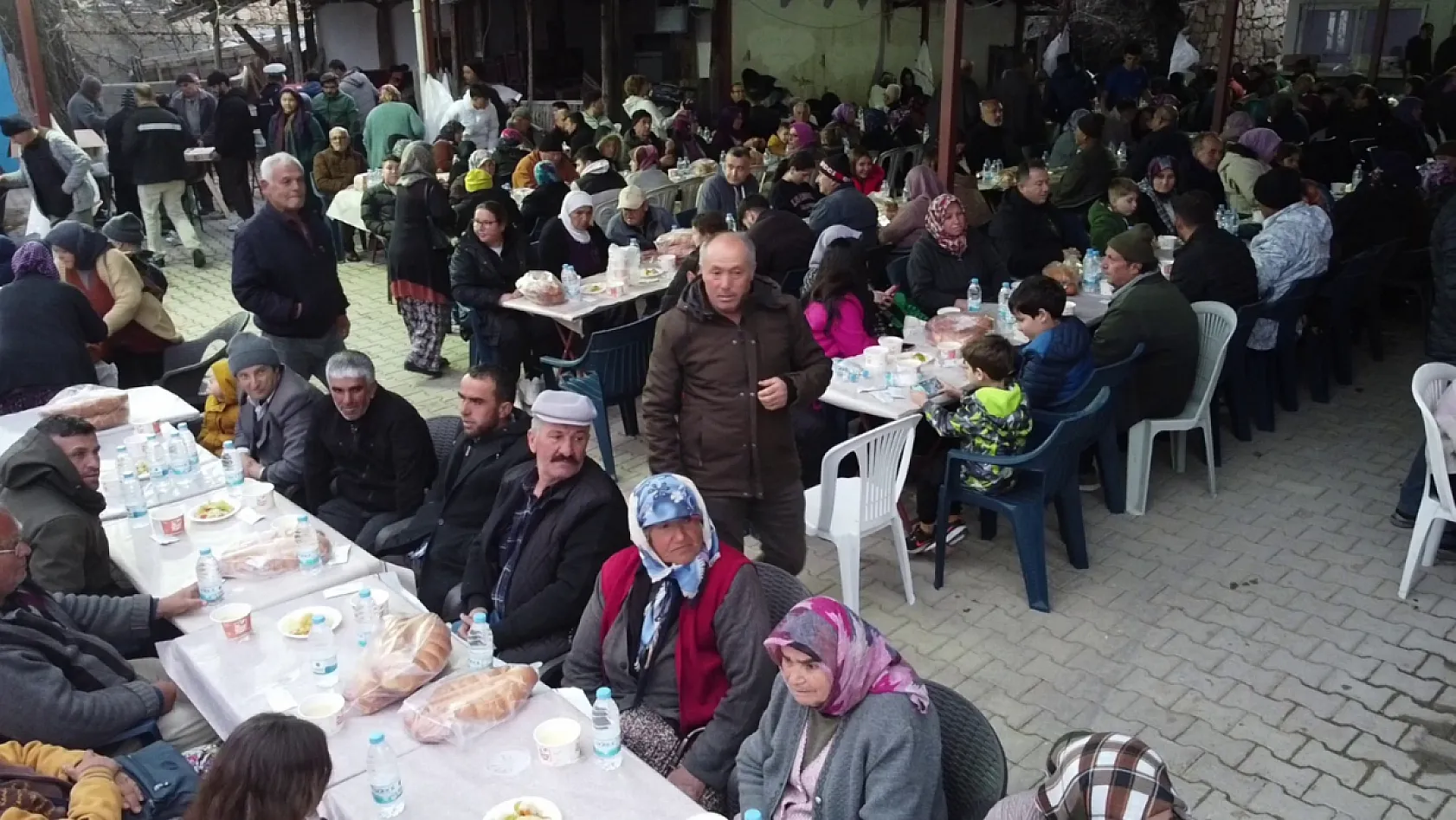 Seydikemer Yayla Çobanisa'da imece usulü geleneksel iftar ve bayram coşkusu