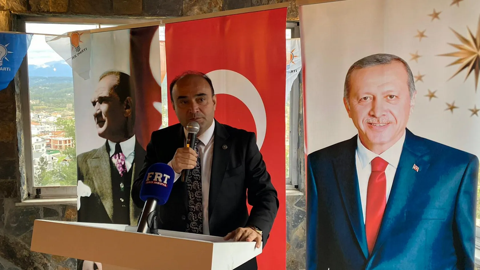 Seydikemer'de AK Parti teşkilatı bayramlaştı, birlik mesajları verildi