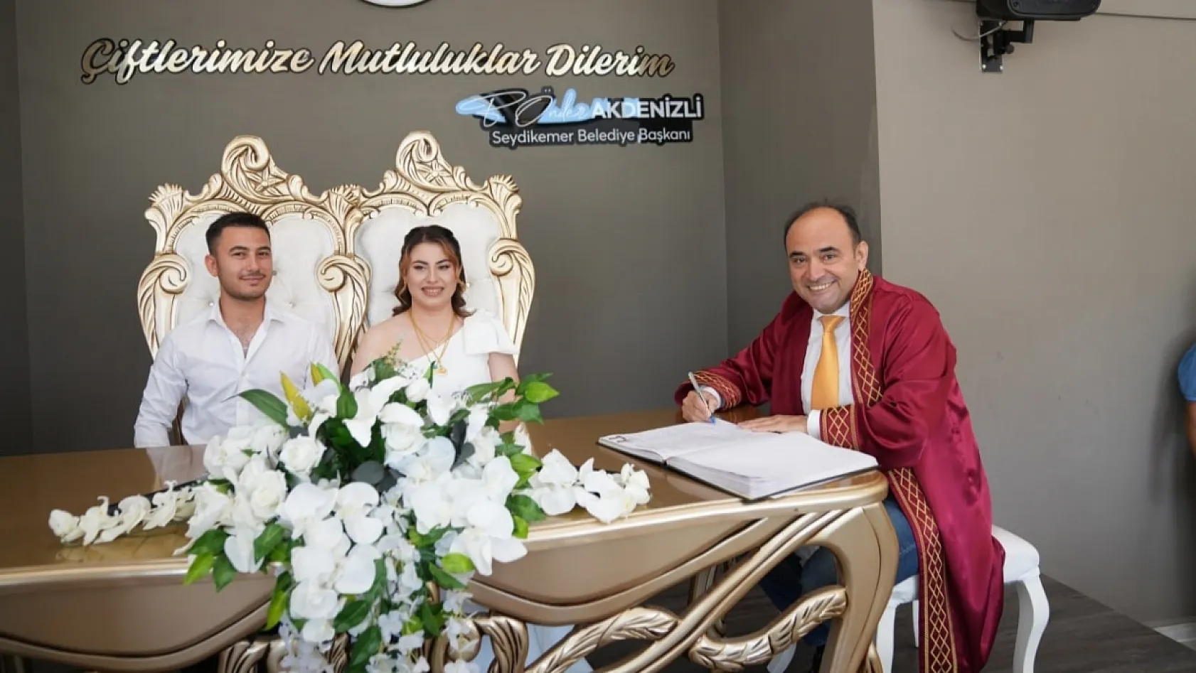 Seydikemer'e Değer Katan Nikâh Salonu Büyük Beğeni Topluyor