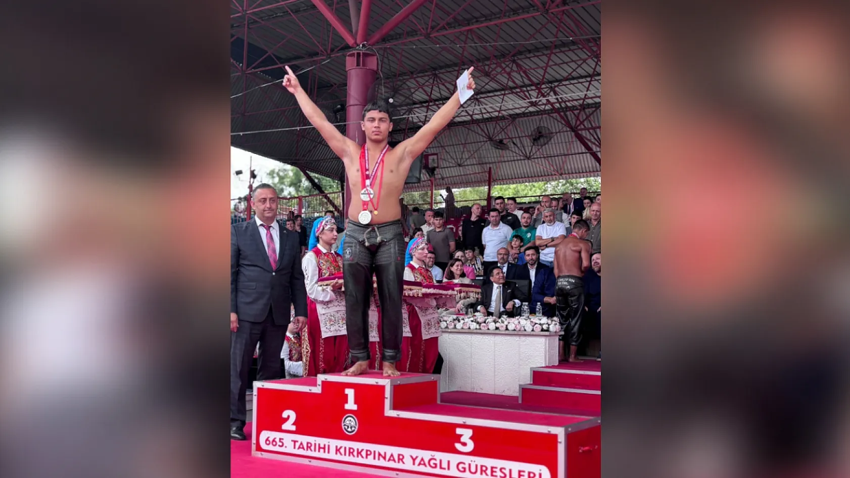 Seydikemerli Pehlivanlardan Kırkpınar'da 4 Madalya