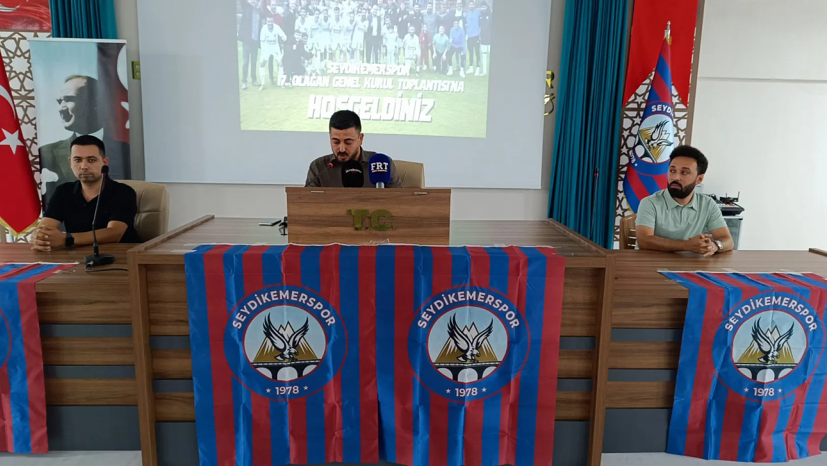Seydikemerspor'da Güven Tazelendi Başkan Önder Akdenizli Yeniden Seçildi