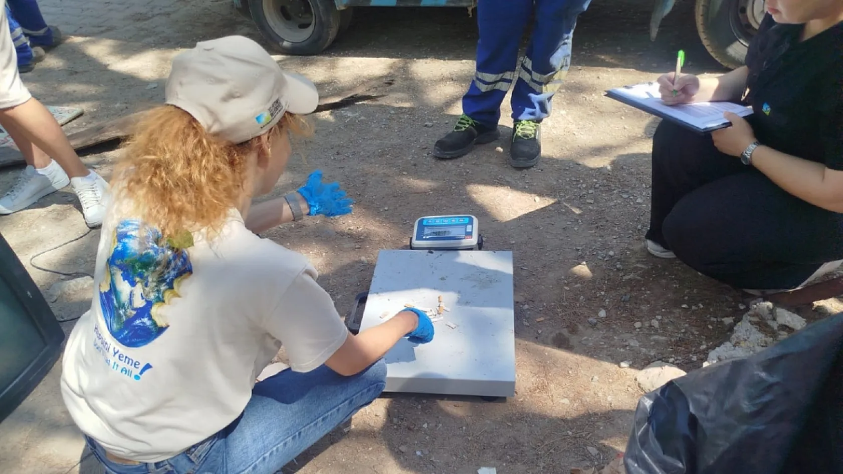 Fethiye Likya Yolu'nda çevre seferberliği: 184 kilogram atık toplandı