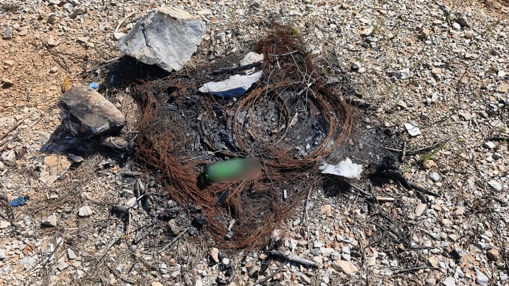 Muğla Menteşe'de Sorumsuz Vatandaşlar Orman Yangını Riski Yaratıyor