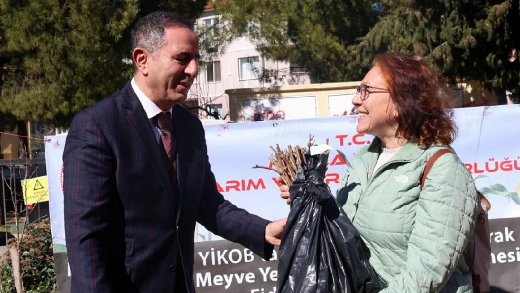 Muğla'da 50 bin adet üzümsü fidan dağıtıldı