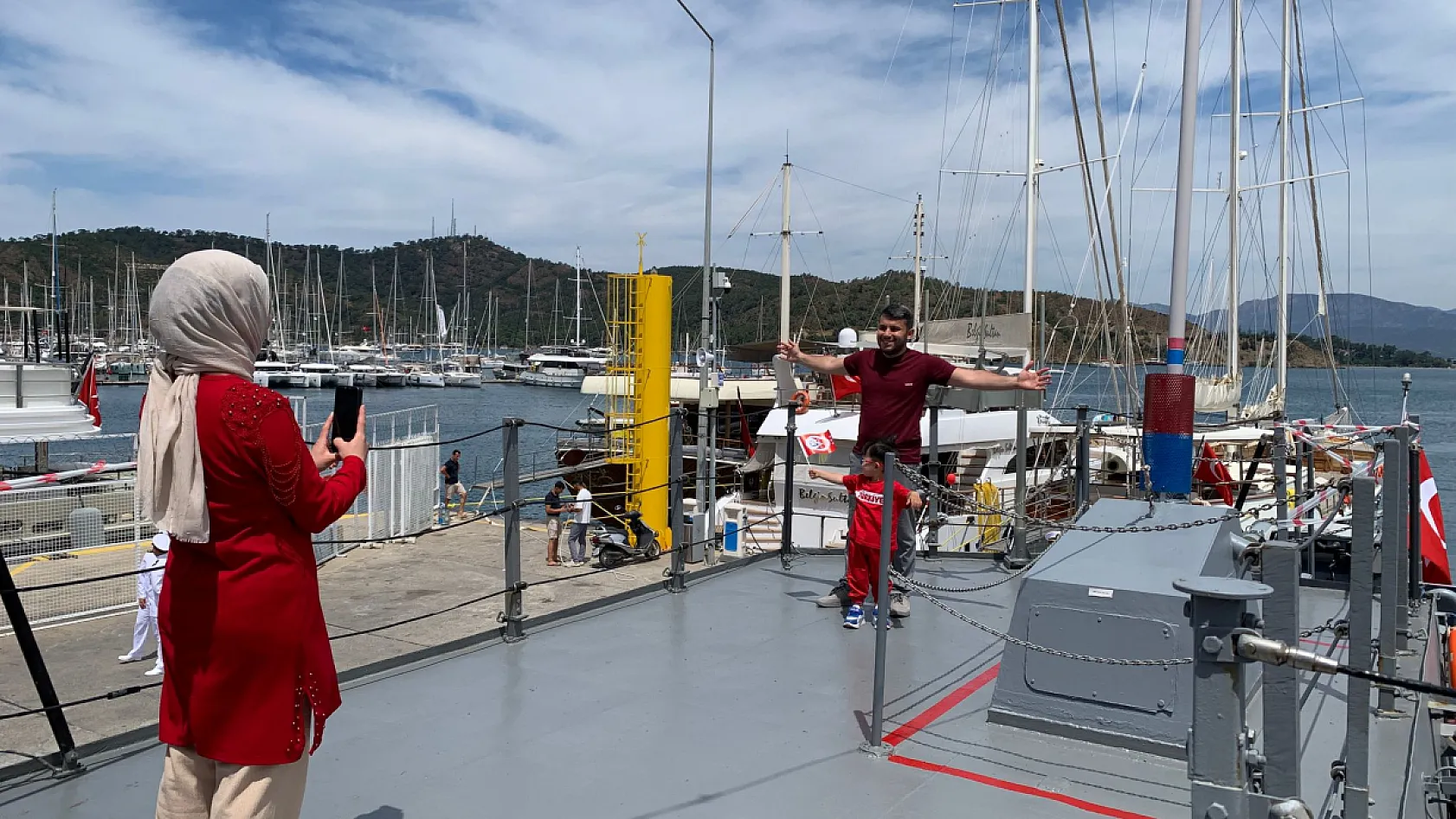 TCG Köyceğiz Fethiye'de vatandaşlarla buluştu: 19 Mayıs'a özel ziyaret