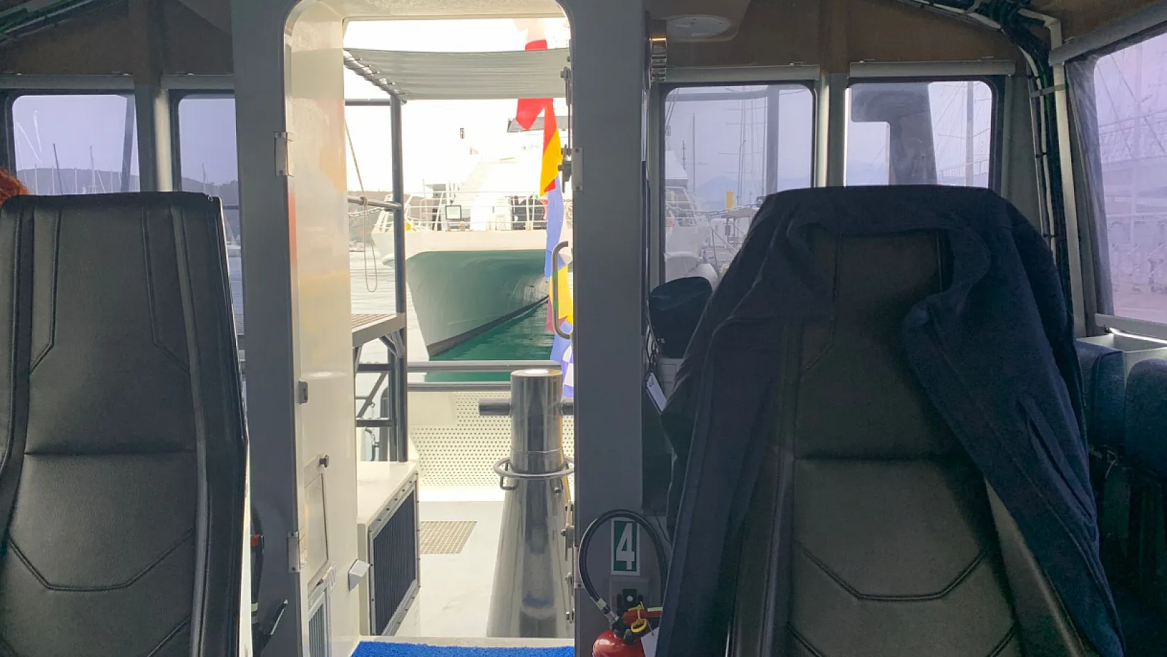 TCSG-911 Fethiye Sahil Güvenlik botu halkın ziyaretine açıldı