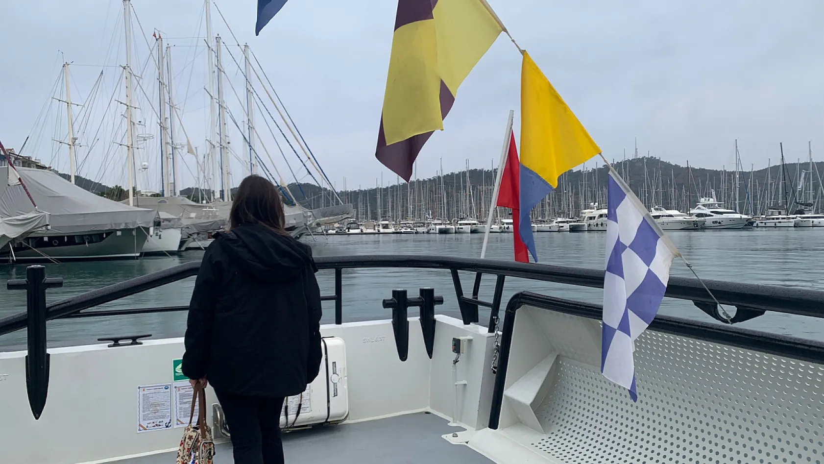 TCSG-911 Fethiye Sahil Güvenlik botu halkın ziyaretine açıldı