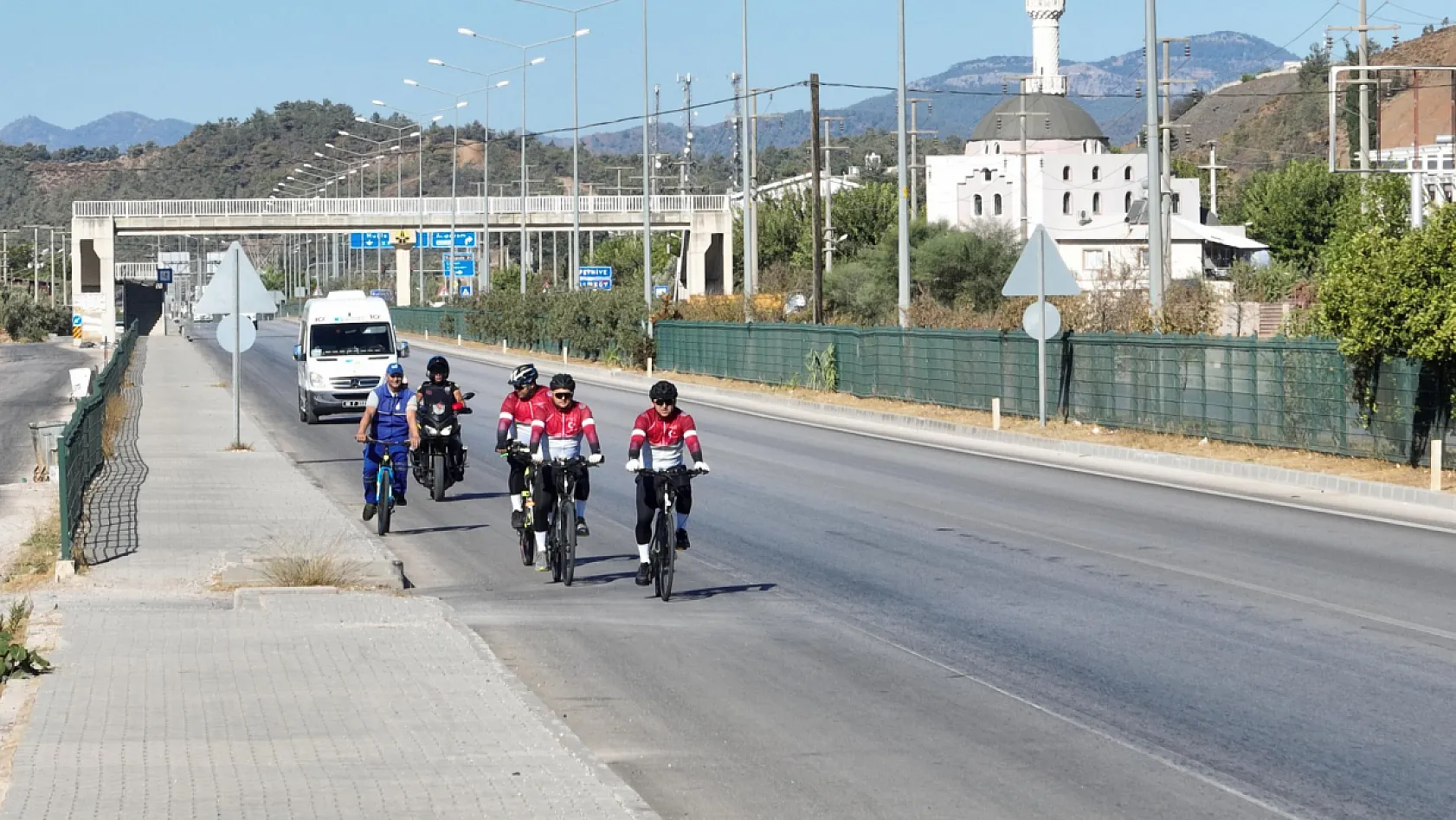 Fethiye'den Anıtkabir'e son 500 kilometre 