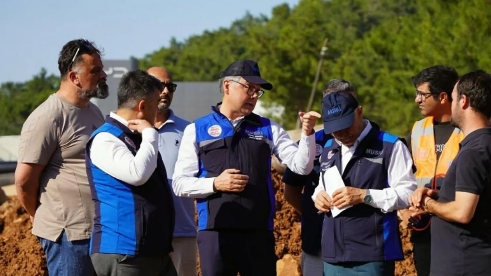 Torba ana depo hattı üçe ayrılarak Bodrum geneli su kesintisinin önüne geçiliyor