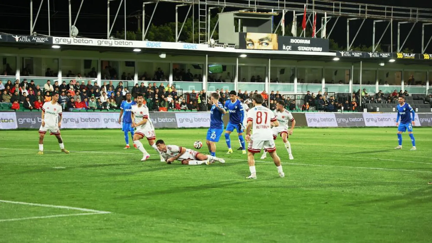 Trendyol 1. Lig: Bodrum FK: 1 - Ümraniyespor: 0
