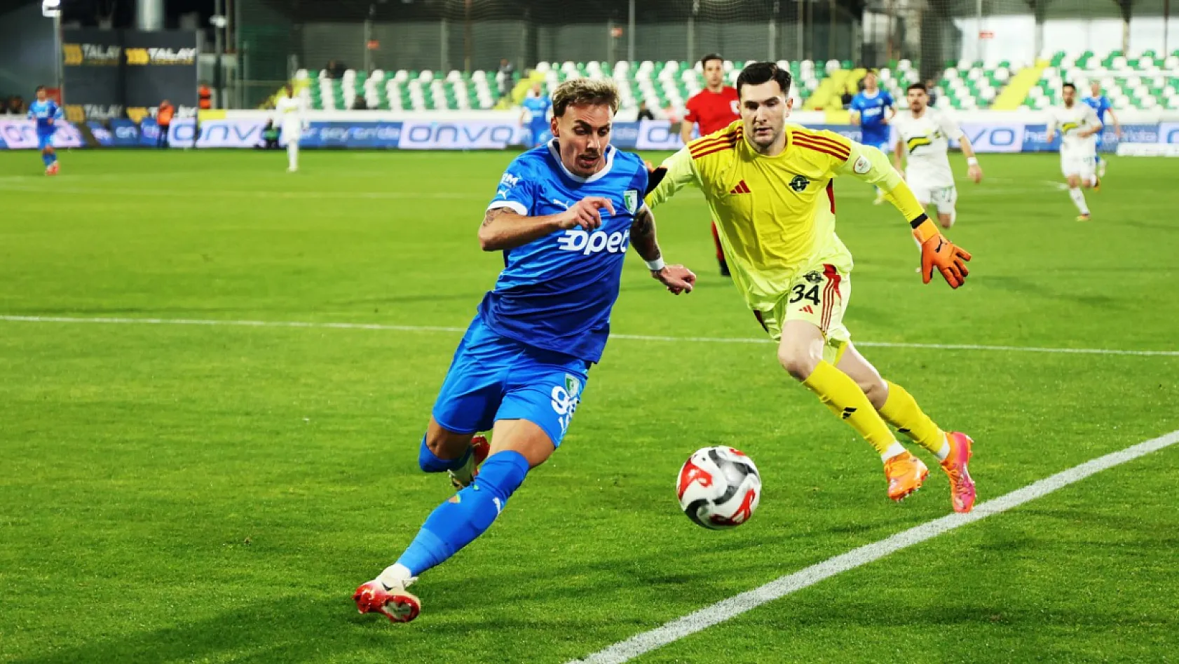 Trendyol 1. Lig: Bodrum FK: 3 - Esenler Erokspor: 4