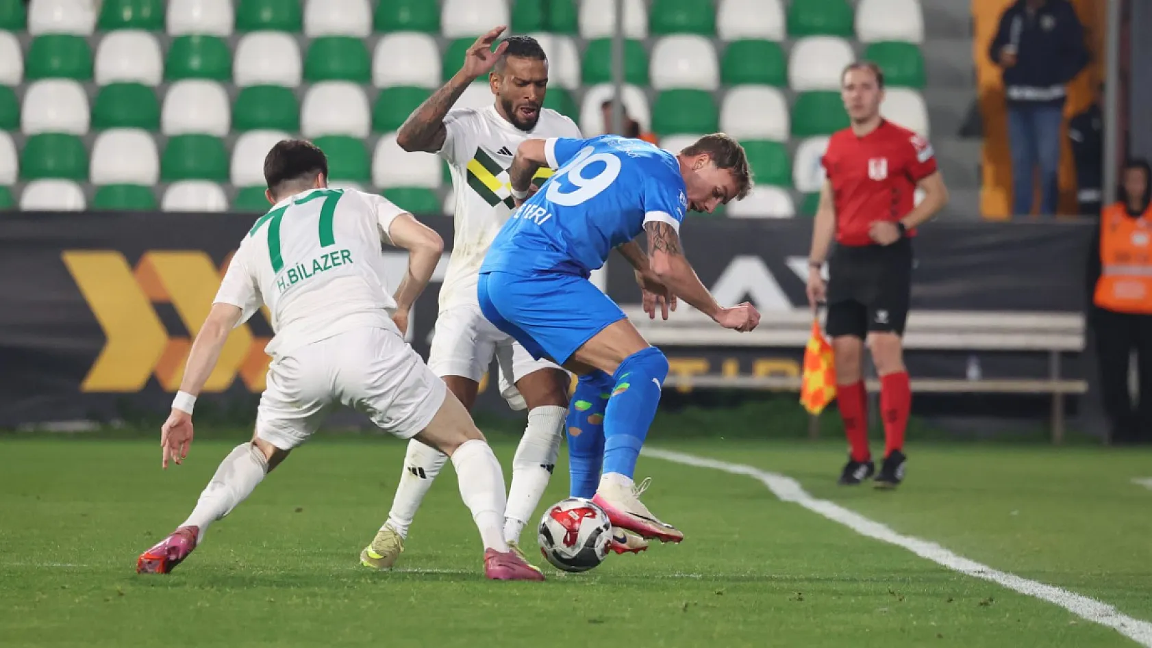 Trendyol 1. Lig: Bodrum FK: 3 - Esenler Erokspor: 4