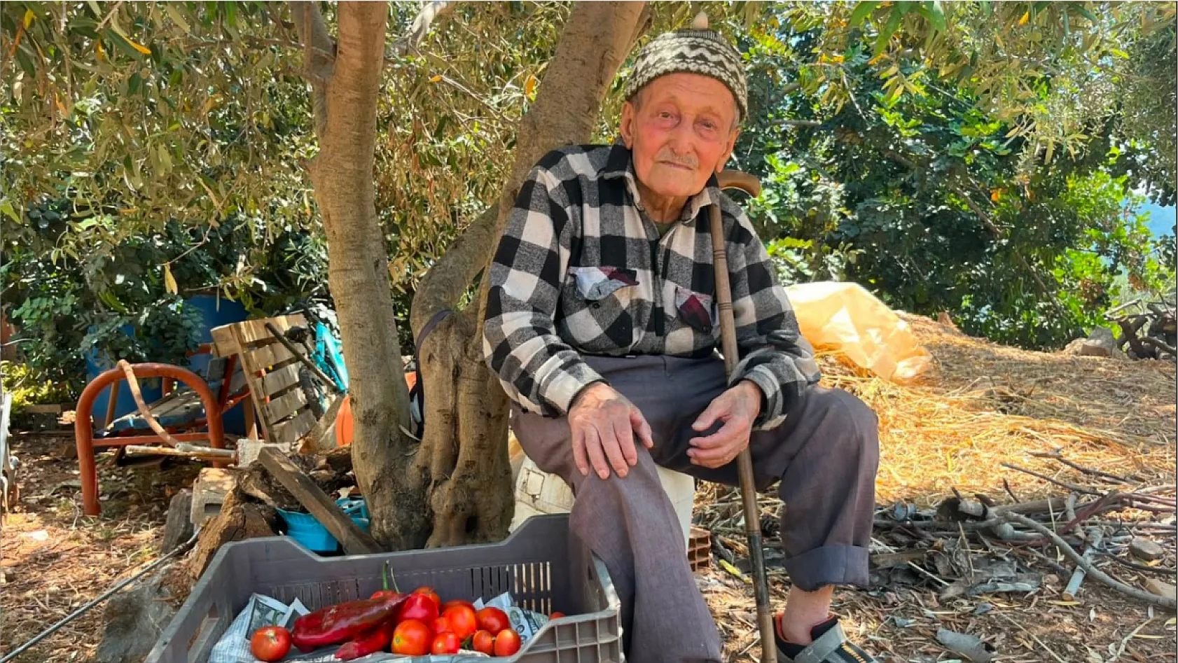 Üç evladını toprağa verdi, asırlık ömrünü doğayla iç içe sürdürdü