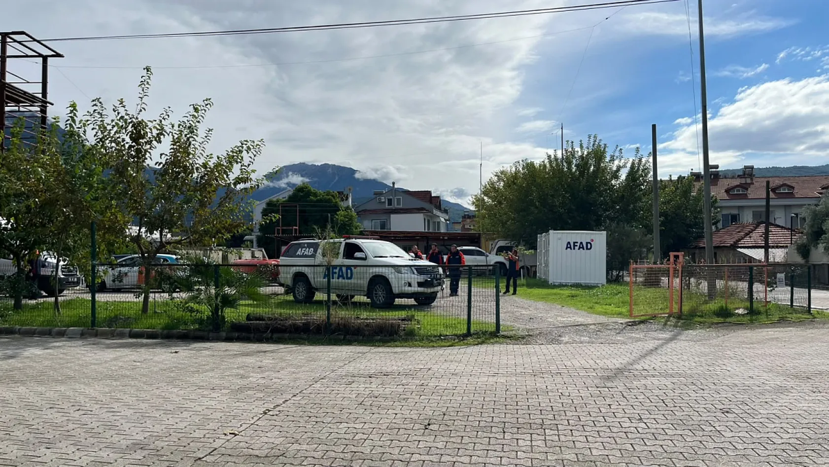 Üç ilden AFAD ekipleri Fethiye'de göreve hazır