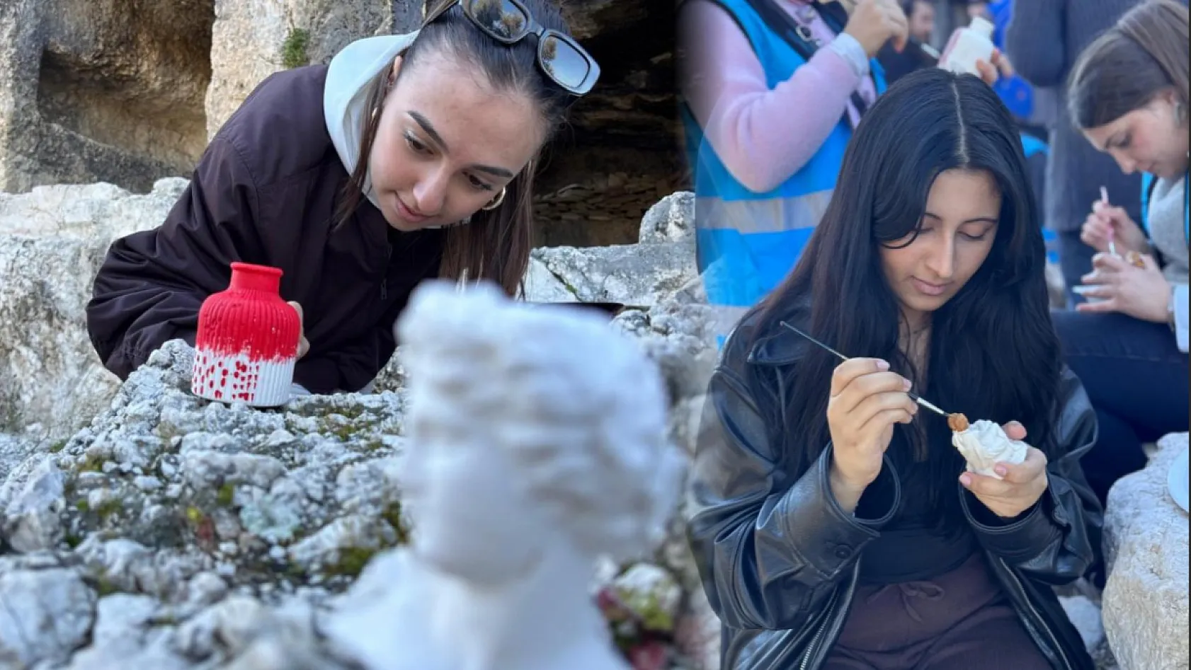 Seydikemer Tlos Antik Kenti'nde tarih sanatla canlandı