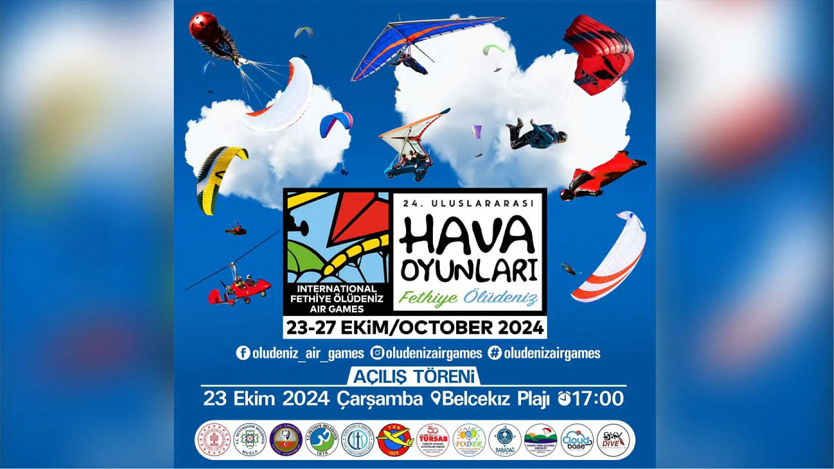 Fethiye'de Ölüdeniz Hava Oyunları Festivali başlıyor