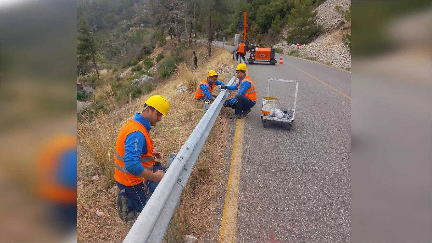 Muğla Büyükşehir 'Güvenli Yollar' İle Ulaşımı Kolaylaştırıyor