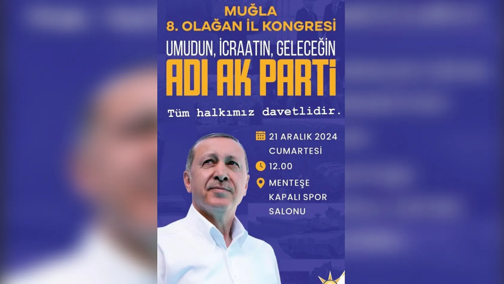 Başkan Sarıhan'dan İl Kongresine Davet