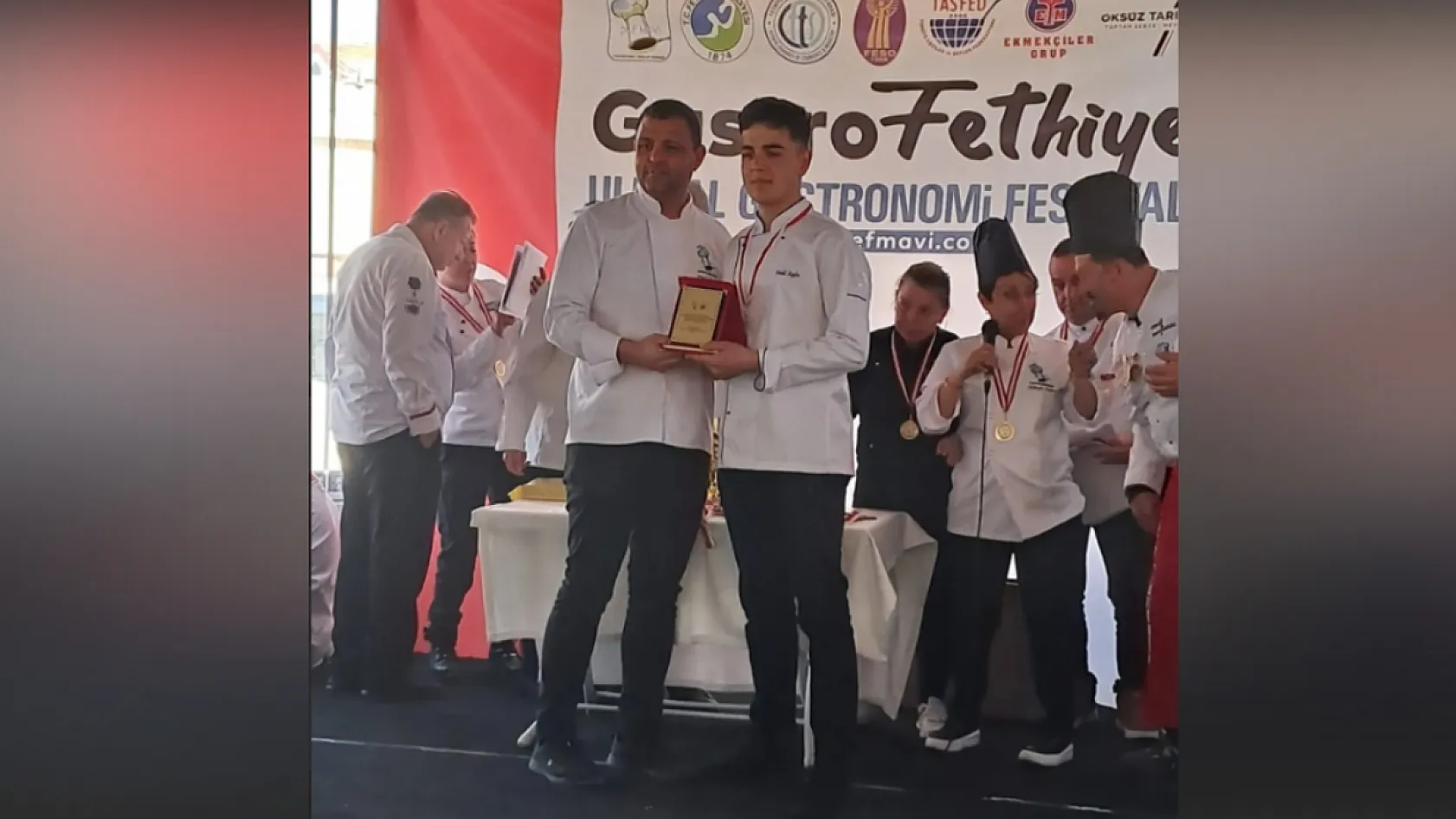 Gastro Fethiye'de büyük başarı: Şehit Yüzbaşı Özgür Özekin Lisesi madalyalarla döndü