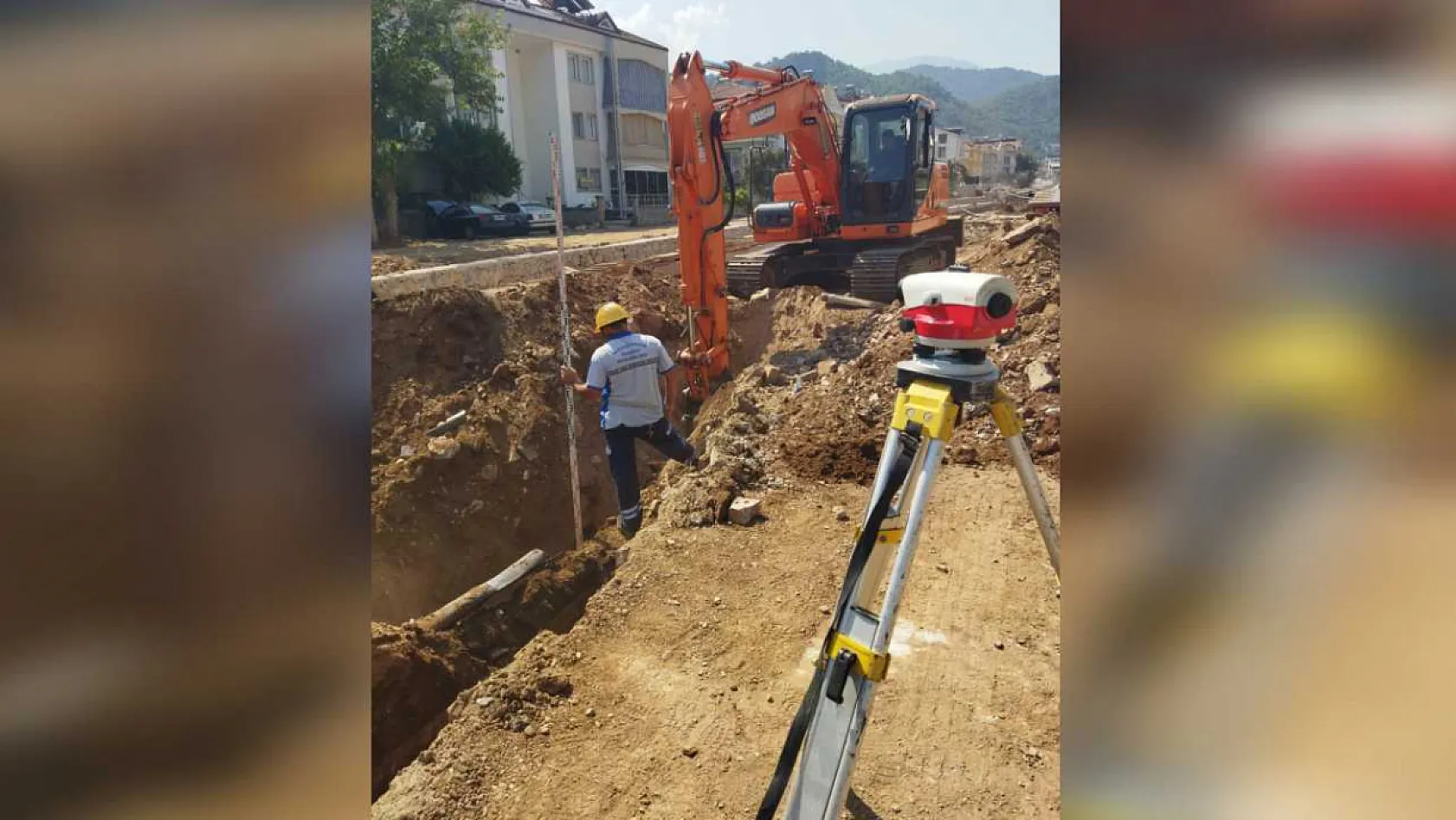 Fethiye Taşyaka'da Kanalizasyon Hatları Yenileniyor