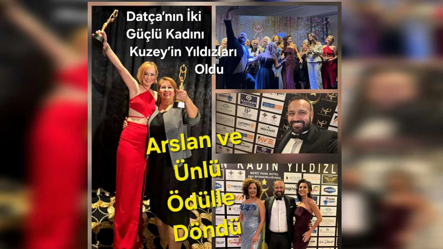 Datça'ya Kuzey'in Kadın Yıldızları'ndan iki ödül