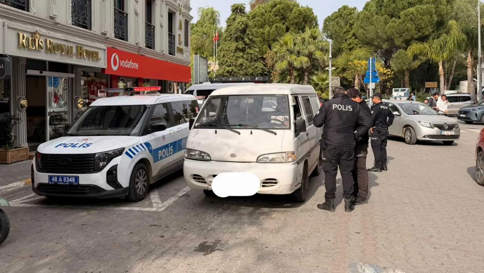 Fethiye Kandönmezler Kavşağı'nda asayiş uygulaması