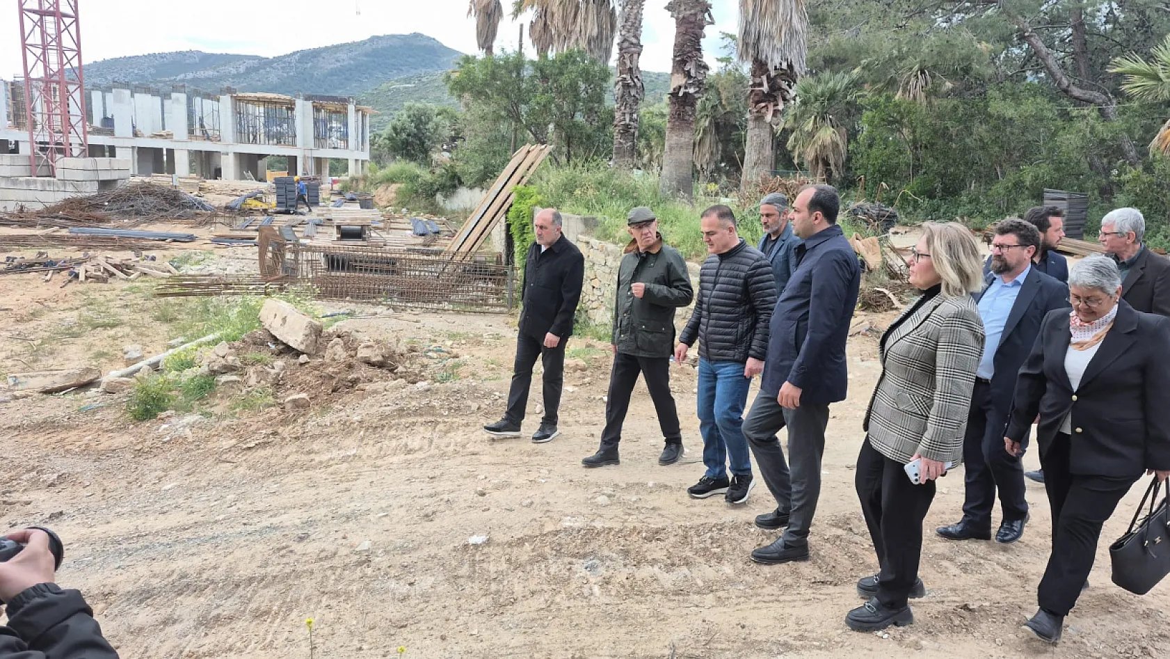 Muğla Valisi Akbıyık, Datça'da incelemelerde bulundu
