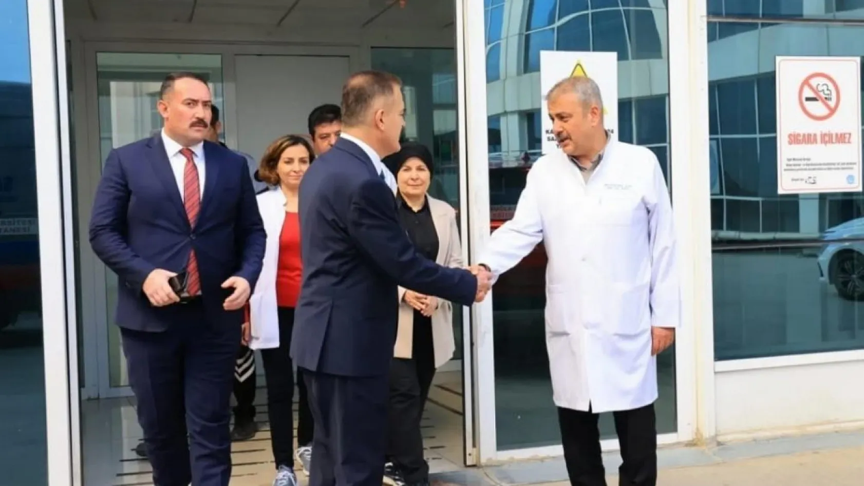 Vali Akbıyık'tan Muğla Eğitim ve Araştırma Hastanesi'nde denetim