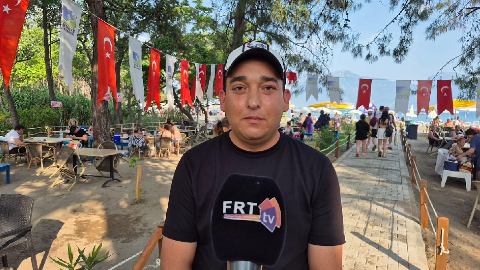 Fethiye Akmaz Plajı Vatandaşlardan İlgi Görüyor