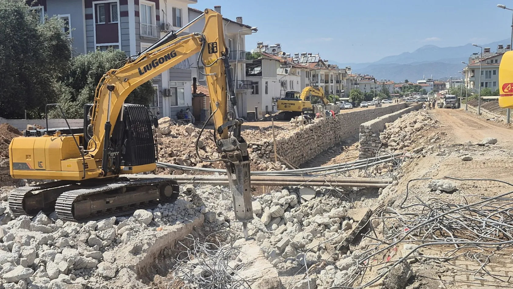 DSİ'den Fethiye'de Yoğun Mesai