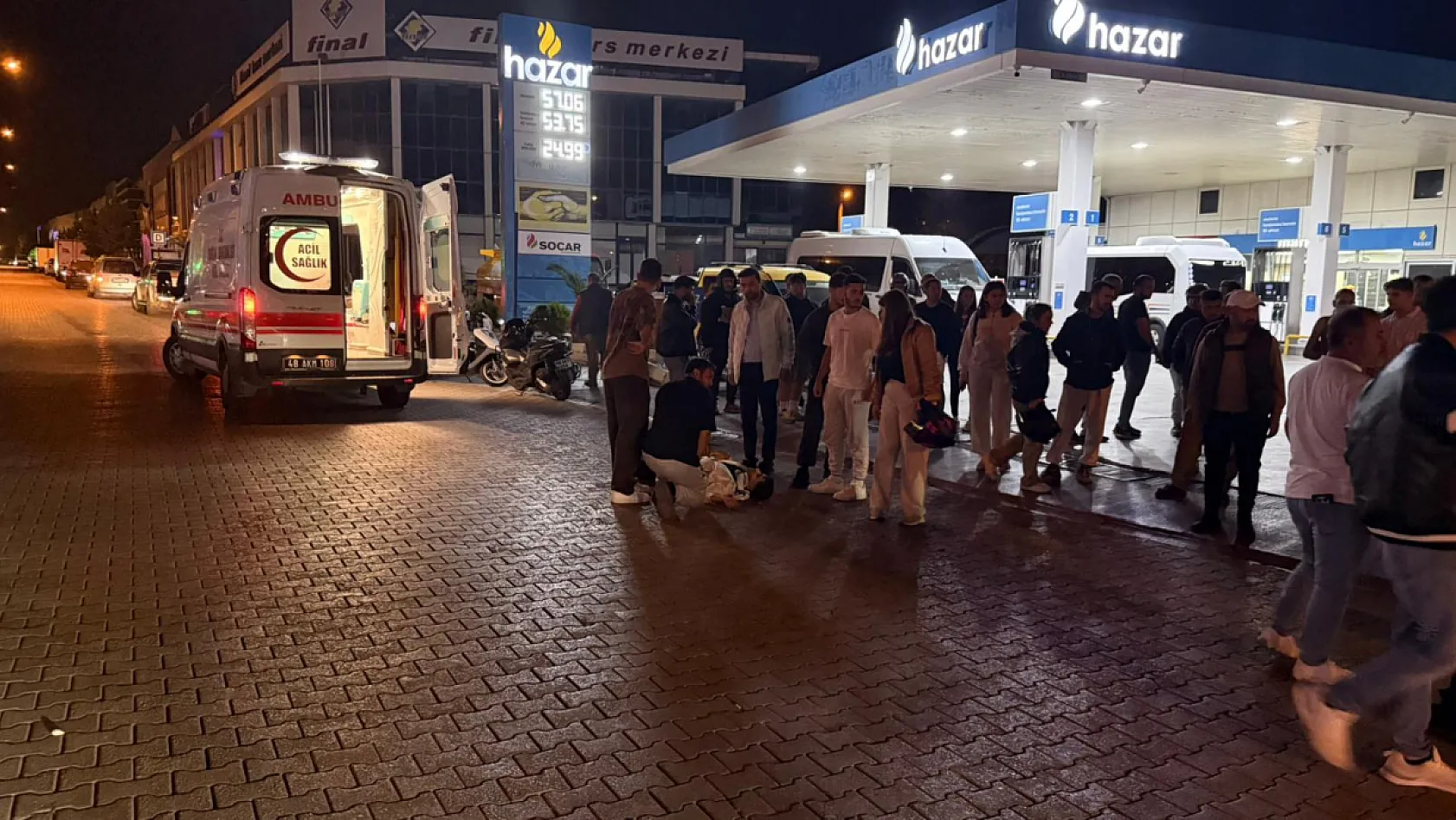 Fethiye'de Motosiklet Yayaya Çarptı: 2 Yaralı