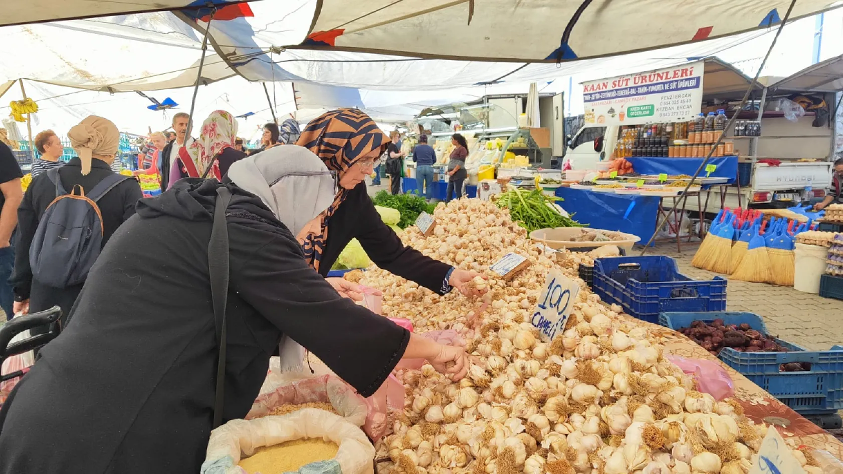 Yongacı, 'İnsanlar sarımsağa ilgi gösteriyorlar'