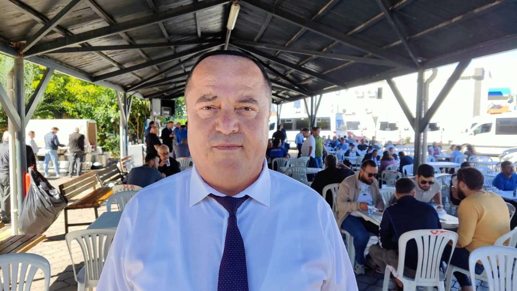 Minibüsçüler geleneksel yemek ikramı etkinliği