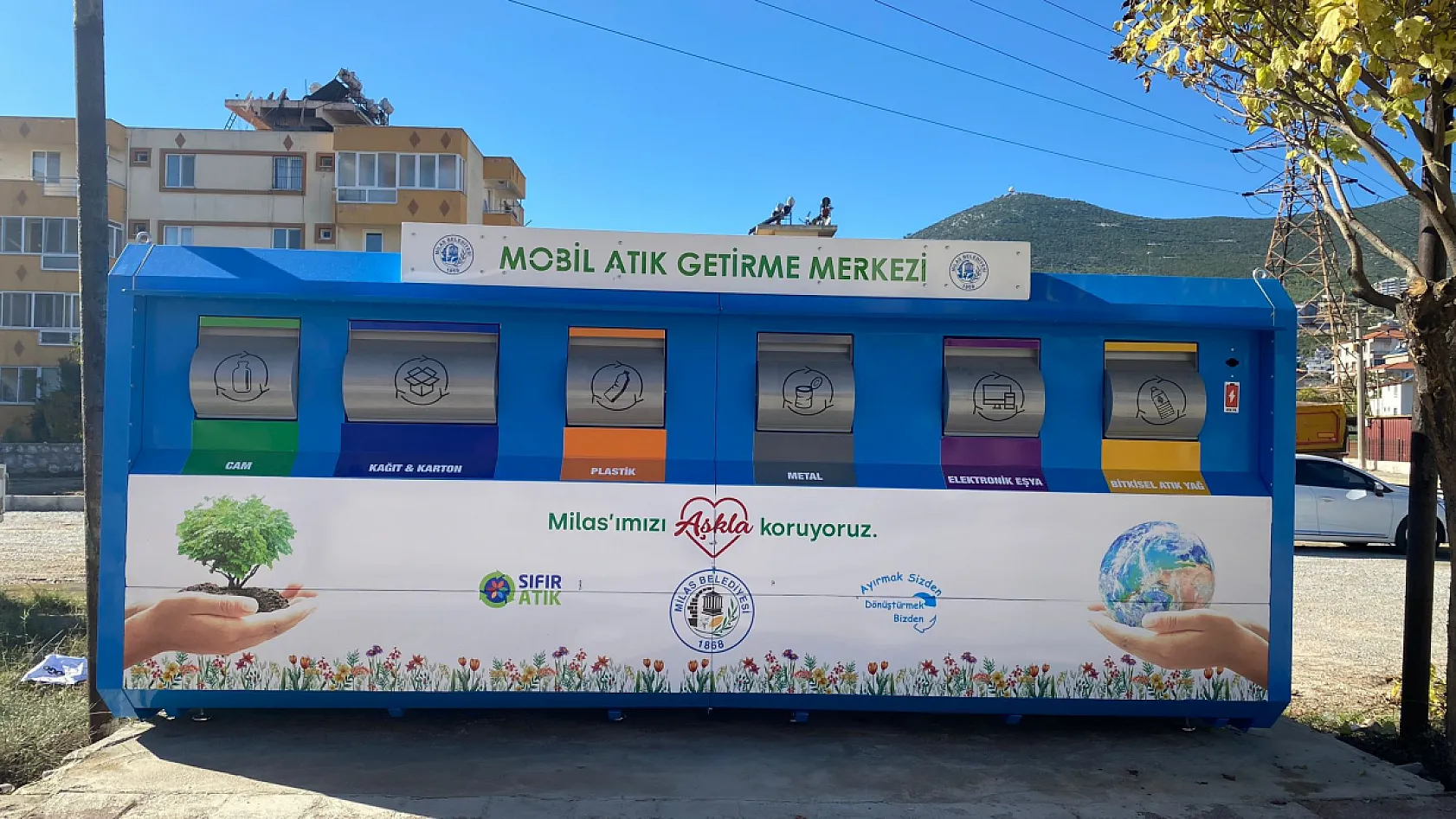Mobil Atık Getirme Merkezlerinin Sayısı Arttırıldı