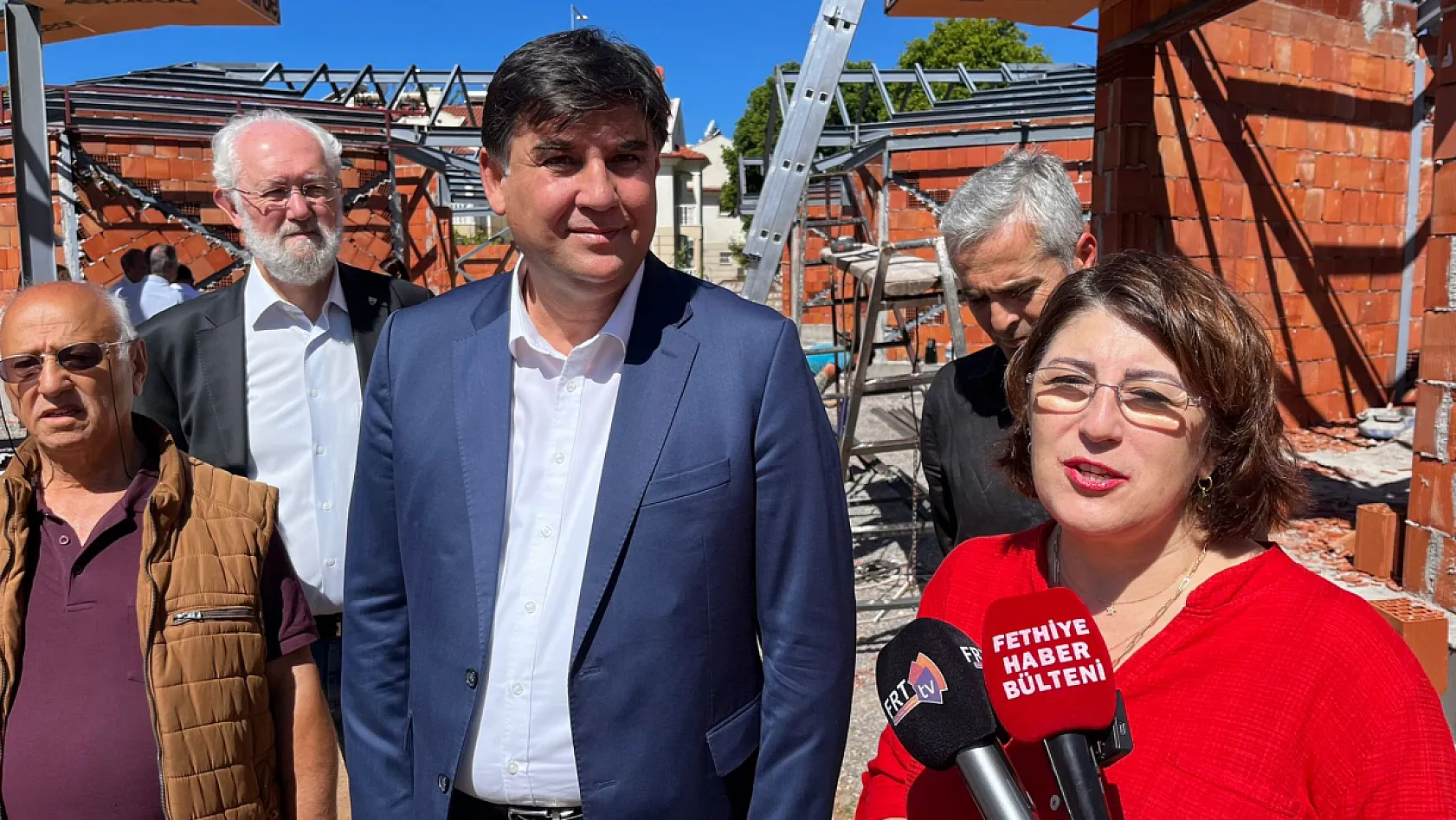 Başkan Karaca Ve Hayırsever İş İnsanı Mete Otizm Parkı İnşaatını İnceledi