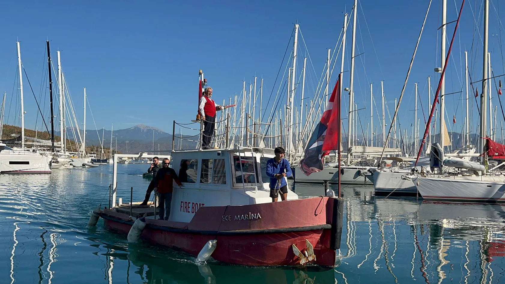 Fethiye Cumhuriyet Yat Rallisi, 15 Teknenin Katılımıyla Start Aldı