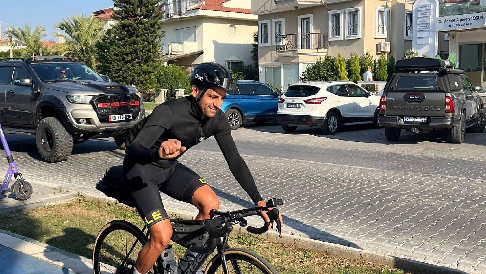 Muğla'dan Hatay'a depremzede çocuklar için pedal çeviriyor