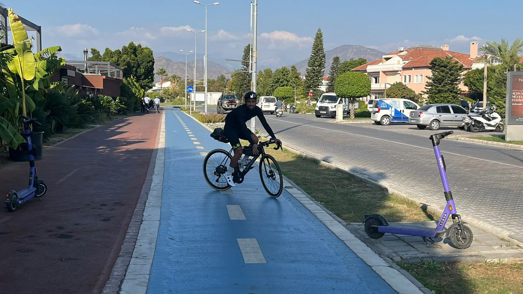 Muğla'dan Hatay'a depremzede çocuklar için pedal çeviriyor