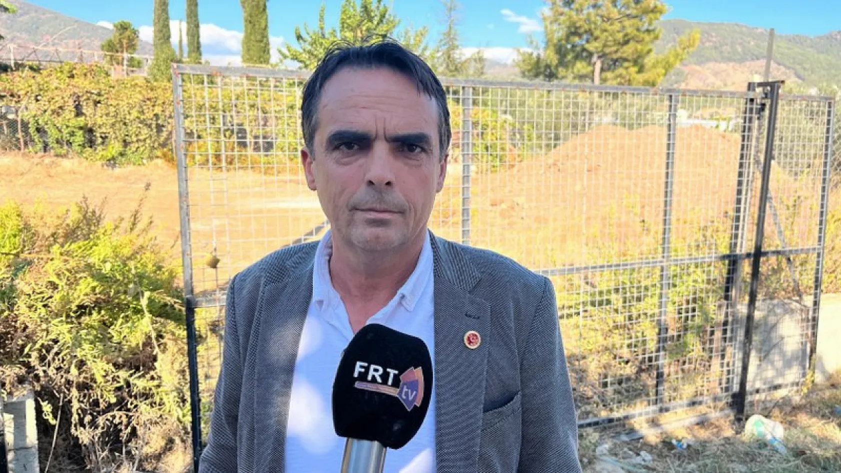 Fethiye'de Karaçulha Mahallesi sakinleri baz istasyonu istemiyor