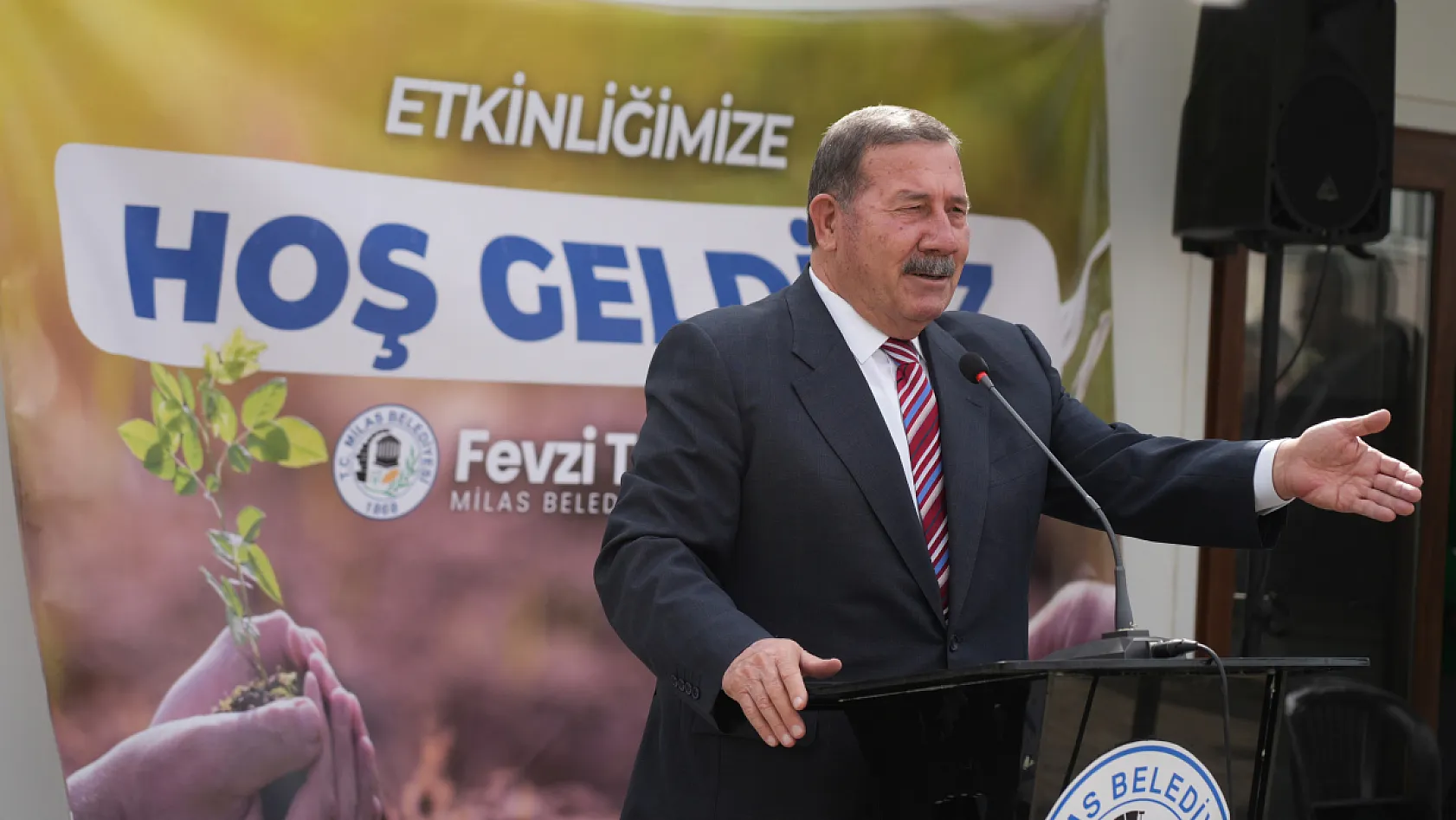 Milas Belediyesi üreticilere fidan desteği sağladı