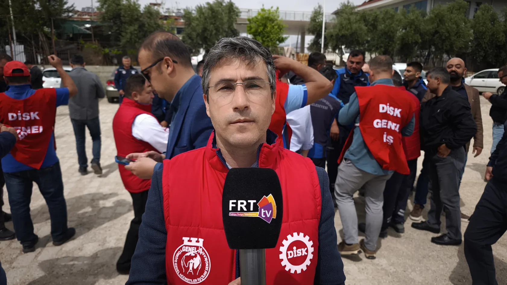 DİSK'ten Fethiye'de iş bırakma eylemi