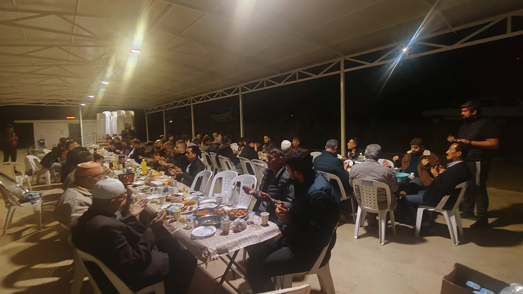 Fethiye Pazaryeri Mahallesi Karapınar Mevkiinde geleneksel iftar programı
