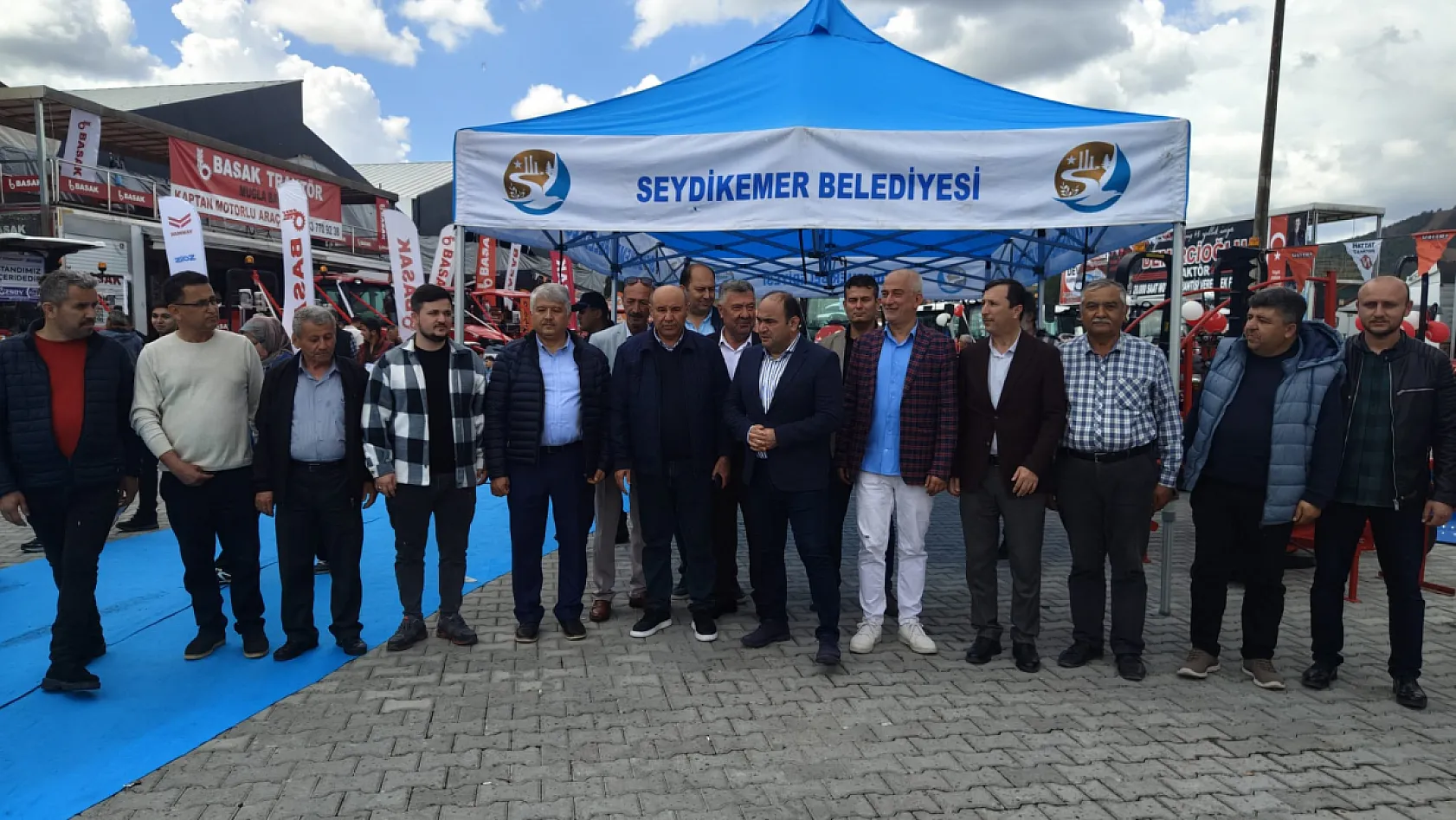 Seydikemer'de Vekil Otgöz ile Başkan Akdenizli, Fuarı Değerlendirdi