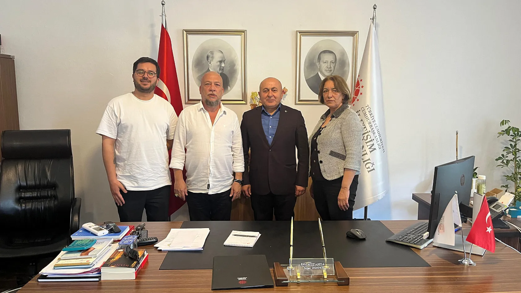 Köktener'den Cumhurbaşkanlığı İletişim Başkanlığı Muğla Bölge Müdürü Kütahya'ya Ziyaret