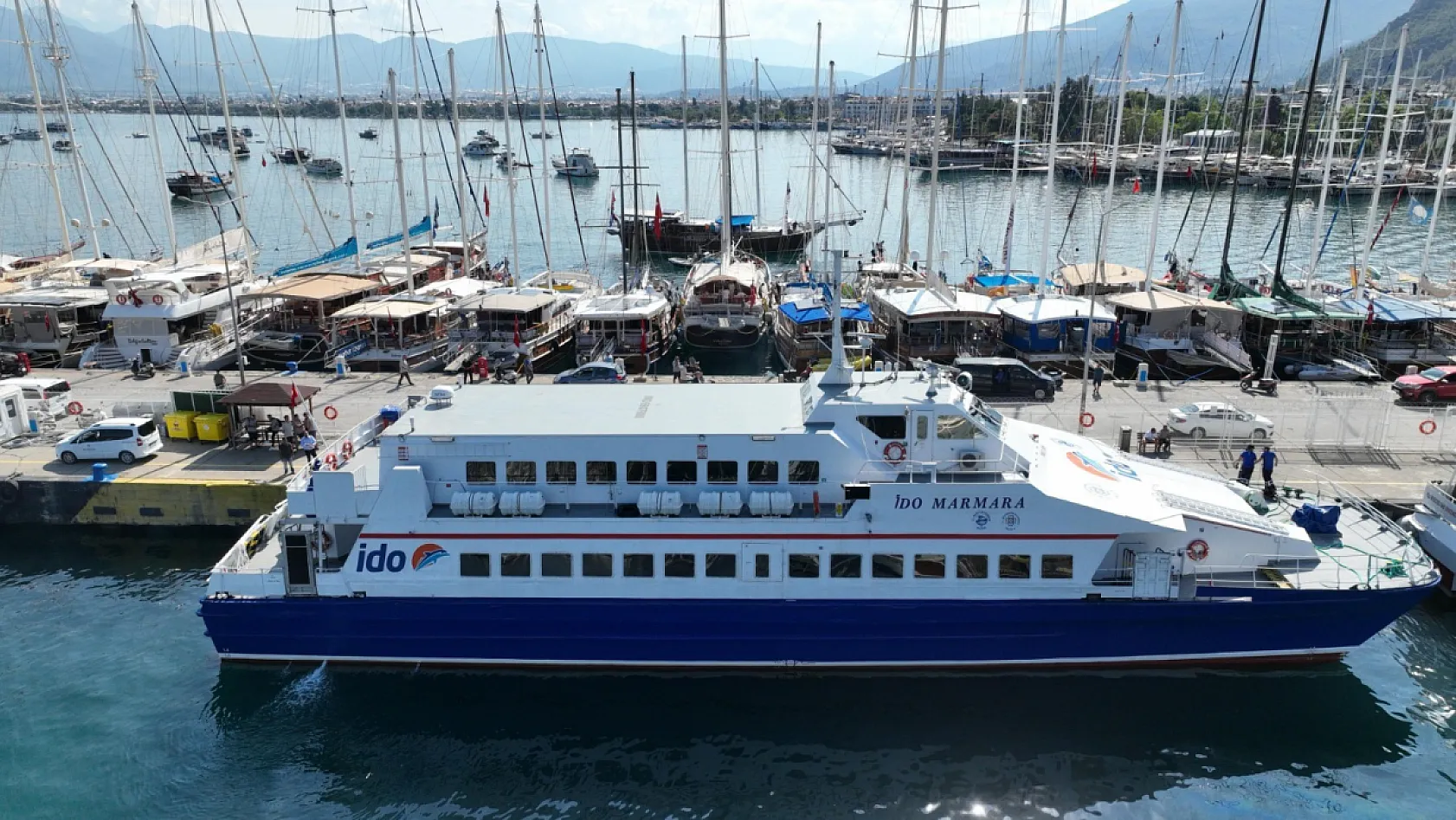 Büyükşehir'den 'Fethiye-Rodos Feribotu Mahsur Kaldı' İddialarına Cevap