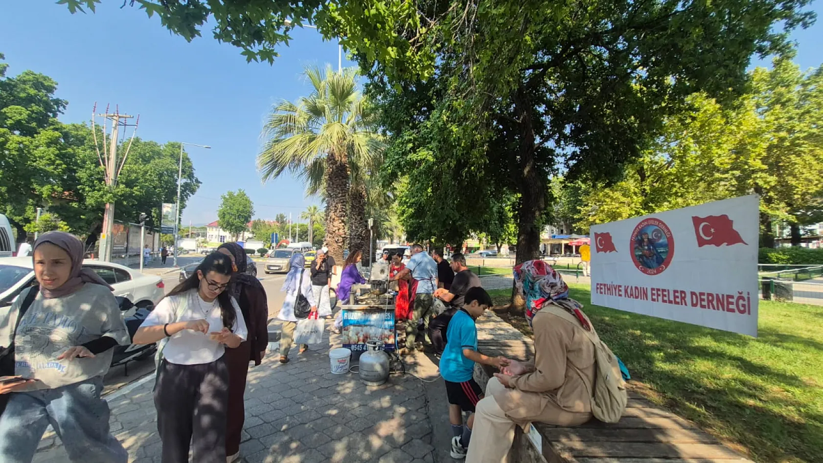 Fethiye'de Şehitlerimiz Adına Lokma Hayrı ve Mevlid-i Şerif