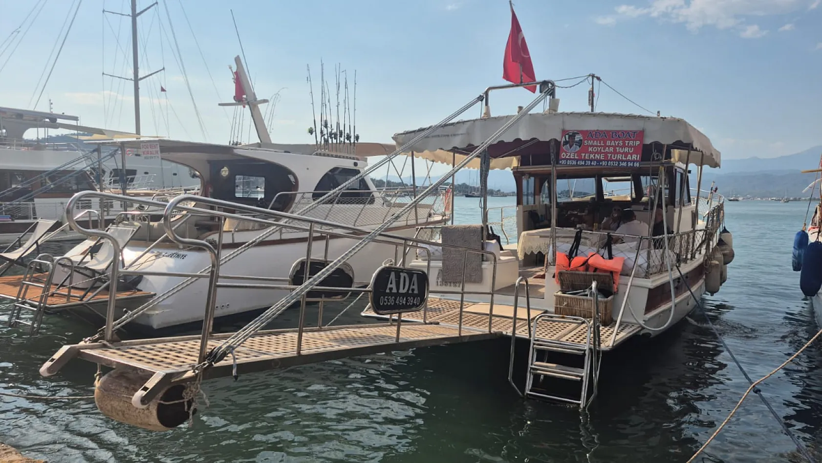 Fethiye'de Kadın Kaptan İlknur Göçmen Aksak: 'Kadın Kaptan Sayısı Artmalı'