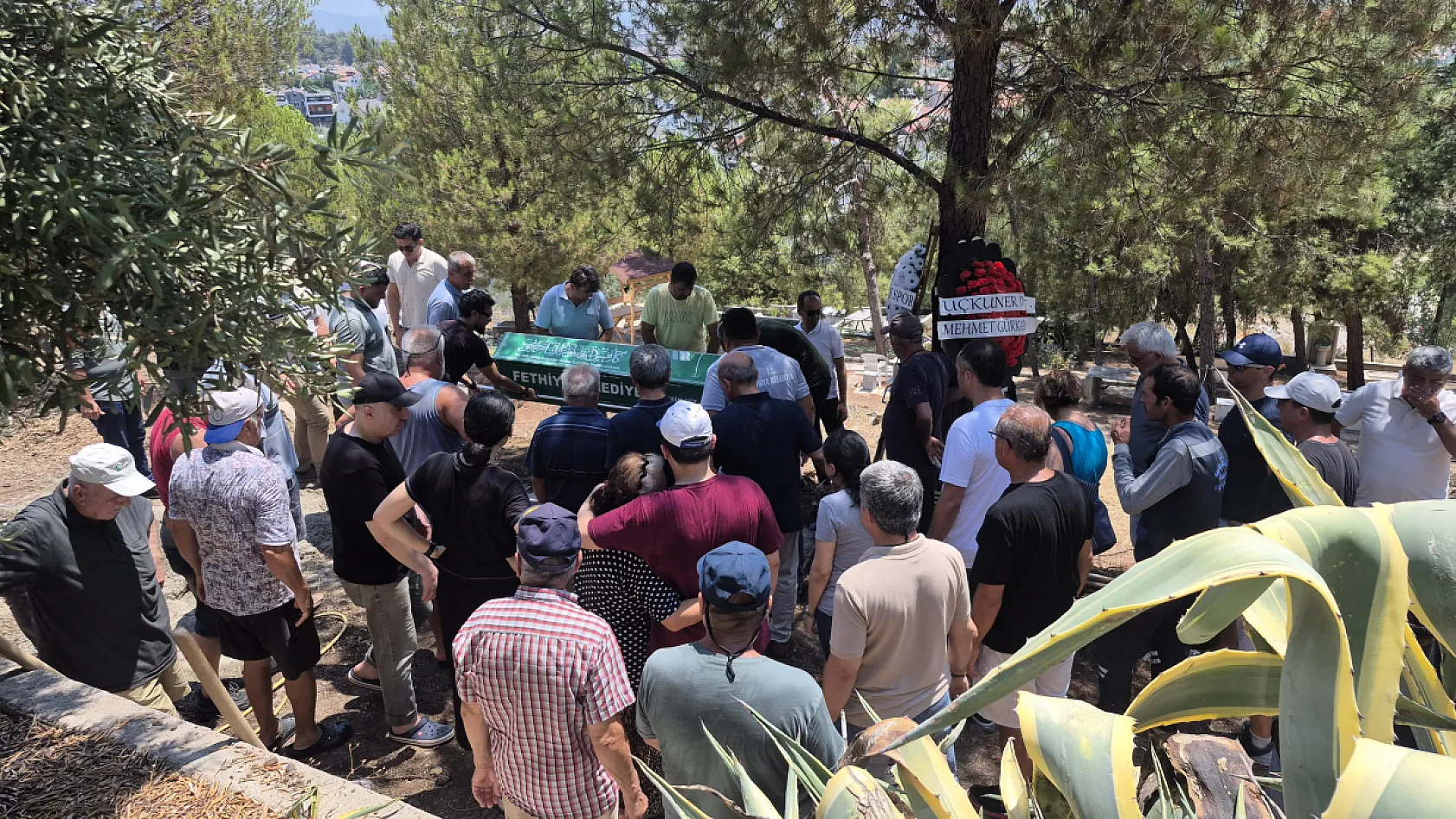 Fethiye'de Hüseyin Selki Son Yolculuğuna Uğurlandı