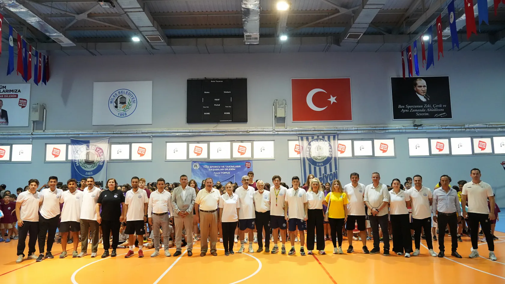 Milas Belediyesi Yaz Spor Okulları Açıldı