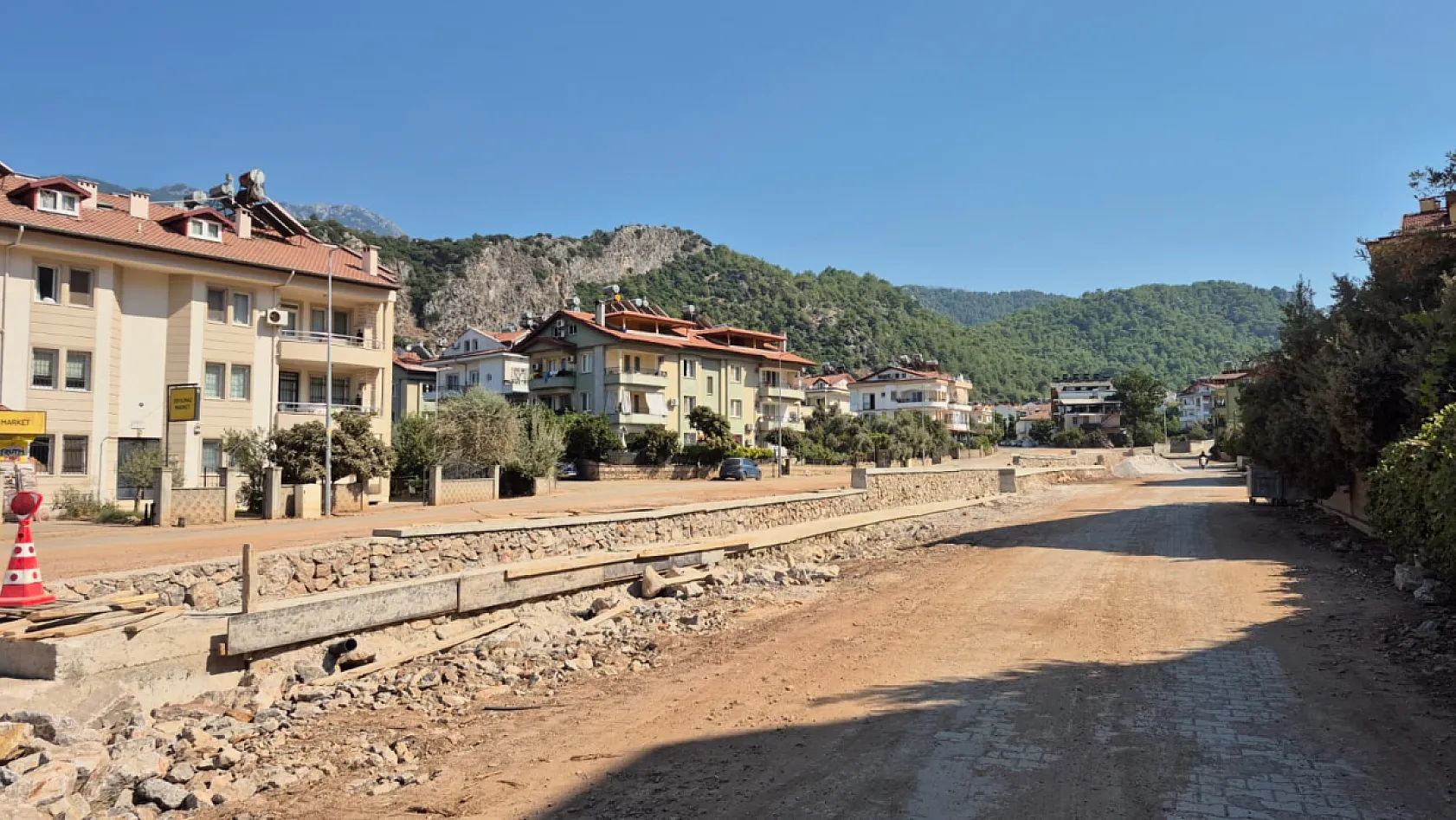 Fethiye'de Islah Çalışmalarından Vatandaş Rahatsız